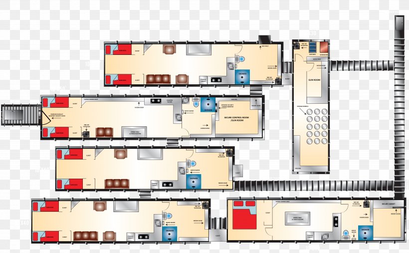 Bunker House Plan Floor Plan Architectural Plan, PNG, 4950x3061px, Bunker, Architectural Plan, Area, Bomb Shelter, Building Download Free