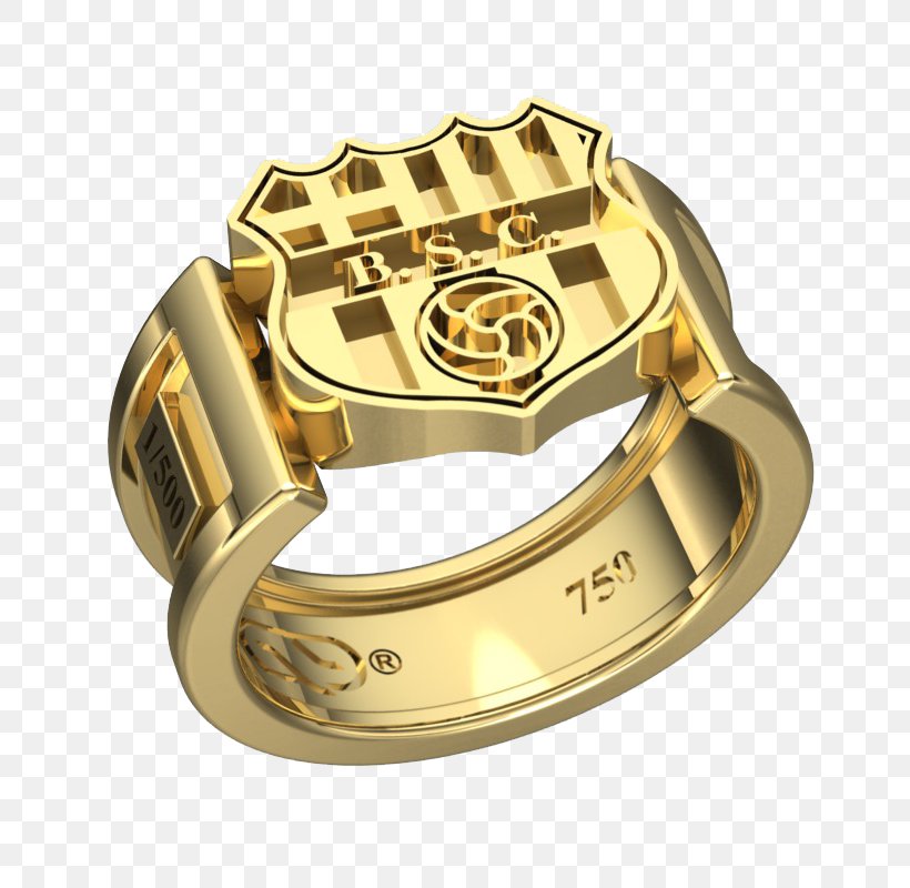 Ring Barcelona S.C. FC Barcelona Gold Silver, PNG, 800x800px, Ring, Barcelona Sc, Bitxi, Brass, Carat Download Free