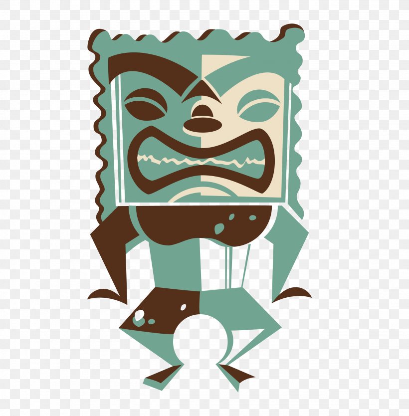 Hawaiian Mai Tiki Gallery Oceanic Arts, PNG, 2567x2613px, Hawaii, Art, Cartoon, Fictional Character, Hawaiian Download Free