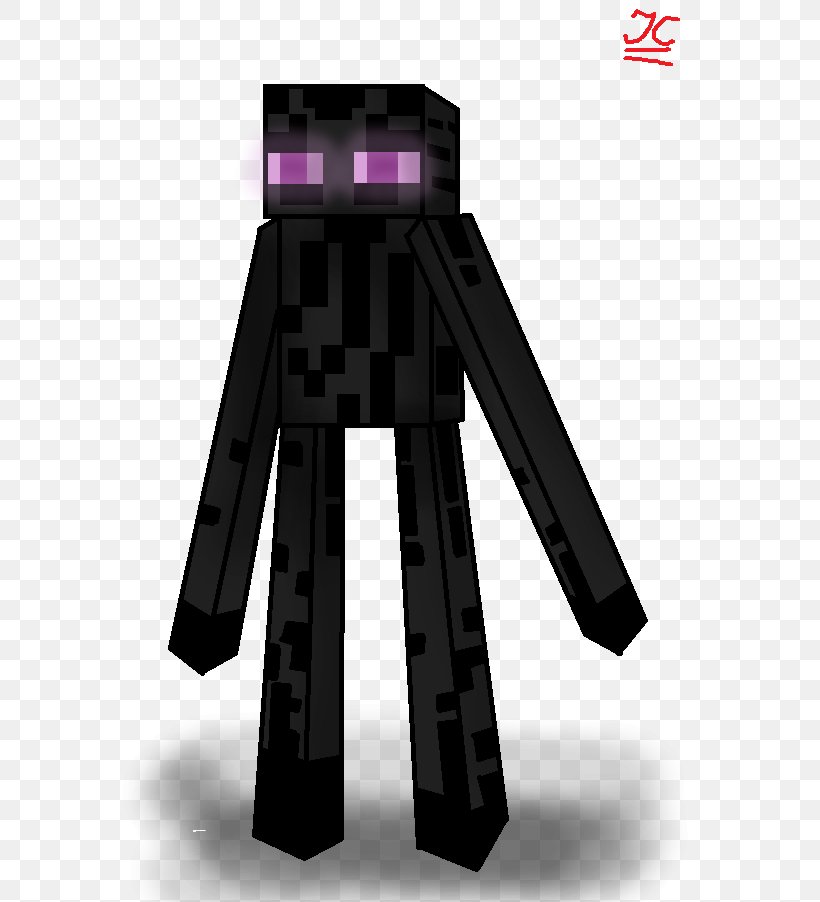 Minecraft: Pocket Edition Mob Enderman Drawing, PNG, 615x902px ...