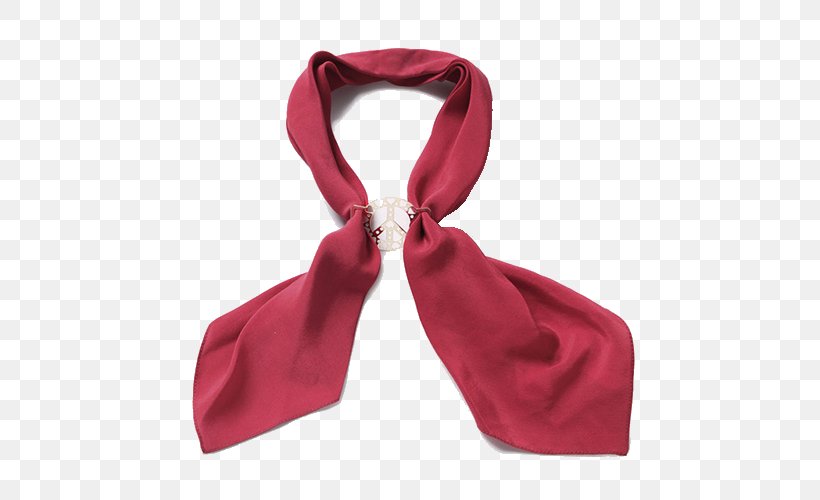 Scarf Silk Red, PNG, 500x500px, Scarf, Fashion Accessory, Magenta, Red, Red Ribbon Download Free