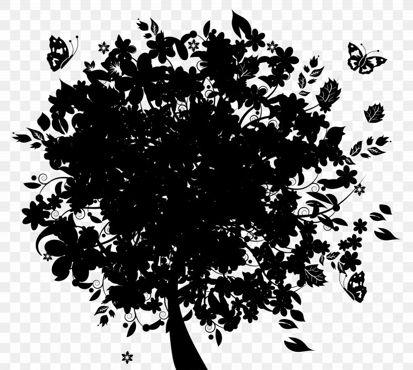 Twig Tree Vector Graphics Illustration Design, PNG, 7961x7127px, Twig, Black, Blackandwhite, Blueprint, Botany Download Free