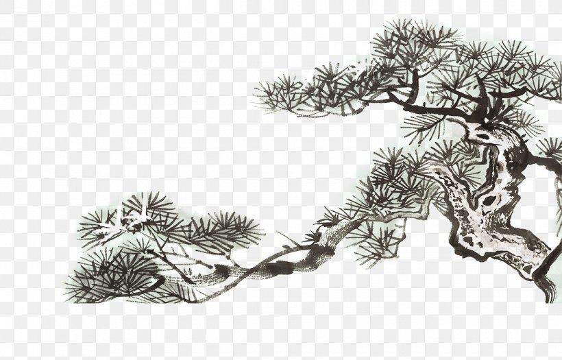 U8fceu5ba2u677e Ink Wash Painting Shan Shui, PNG, 1340x858px, Ink Wash Painting, Art, Black And White, Branch, Chinese Painting Download Free