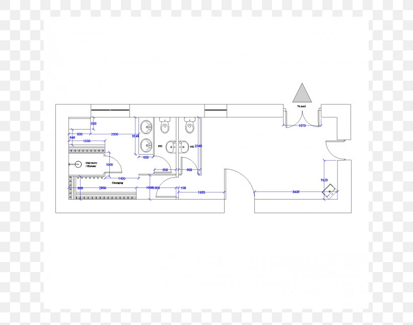Changing Room Computer-aided Design .dwg Drawing, PNG, 645x645px, Changing Room, Area, Cloakroom, Computeraided Design, Diagram Download Free