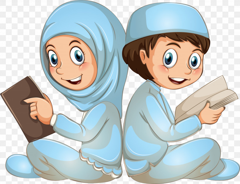 Muslim People, PNG, 3000x2304px, Muslim People, Cartoon, Health Care Provider, Physician, Reading Download Free