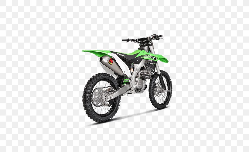 Exhaust System Kawasaki KX250F Akrapovič Kawasaki KX450F Kawasaki Motorcycles, PNG, 500x500px, Exhaust System, Automotive Exhaust, Automotive Wheel System, Enduro, Hardware Download Free