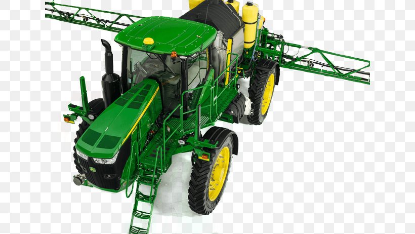 John Deere Sprayer Agriculture Heavy Machinery Fields Equipment Company Inc., PNG, 642x462px, John Deere, Agricultural Machinery, Agriculture, Crop, Farm Download Free