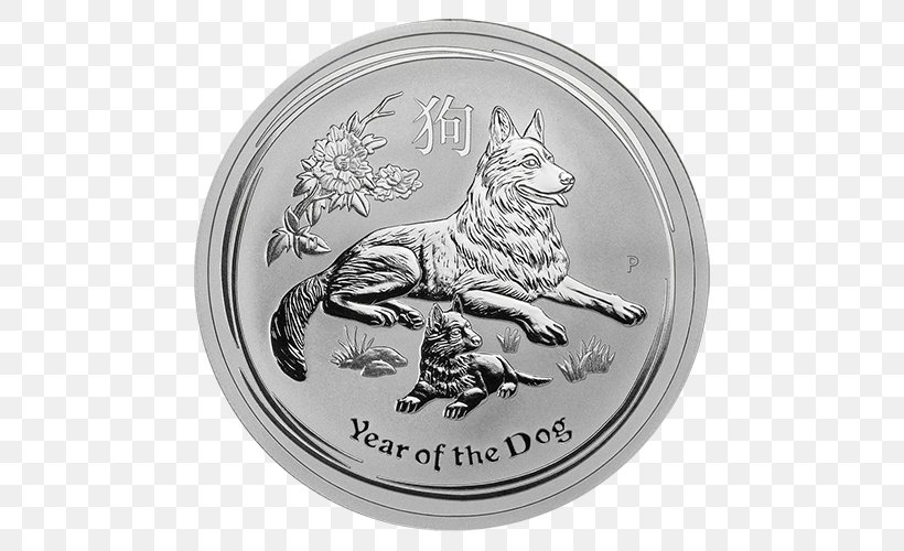 Perth Mint Silver Coin Bullion Coin Lunar Series, PNG, 500x500px, Perth Mint, Apmex, Australian Lunar, Australian Silver Kangaroo, Australian Silver Kookaburra Download Free