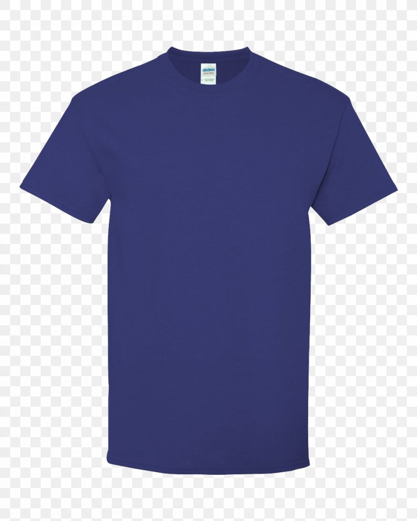 Printed T-shirt Gildan Activewear Sleeve Clothing, PNG, 1000x1250px, Tshirt, Active Shirt, Blue, Brand, Clothing Download Free