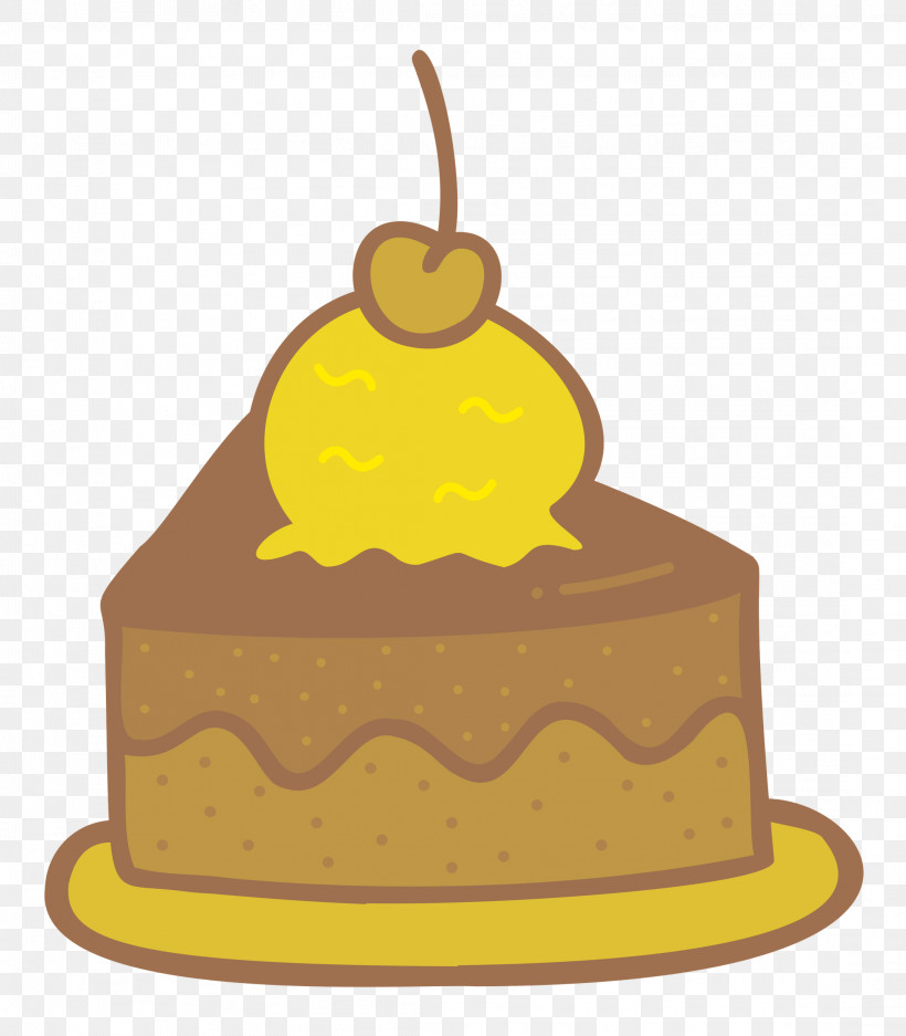 Dessert Cake, PNG, 2187x2500px, Dessert, Cake, Cakem, Fruit, Yellow Download Free