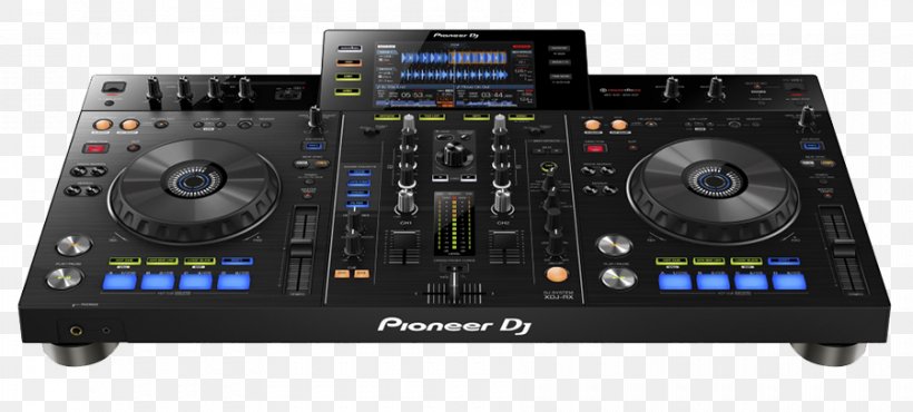 Laptop Pioneer DJ Disc Jockey Pioneer XDJ-RX DJ Controller, PNG, 900x407px, Laptop, Audio, Audio Equipment, Audio Mixers, Audio Receiver Download Free