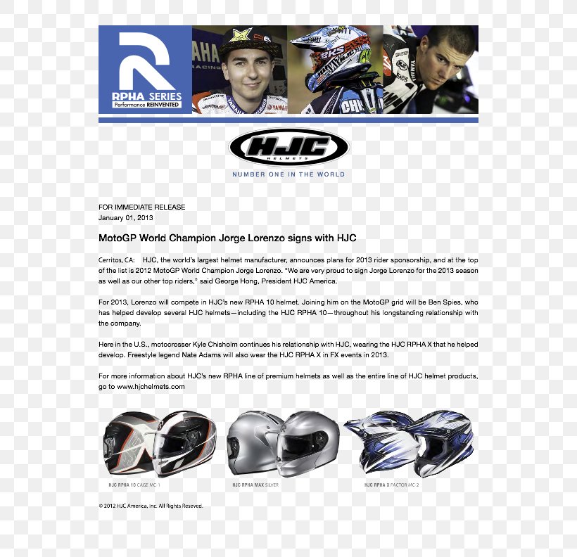 Motorcycle Helmets HJC Corp. Goggles, PNG, 612x792px, Motorcycle Helmets, Advertising, Automotive Design, Brand, Eyewear Download Free