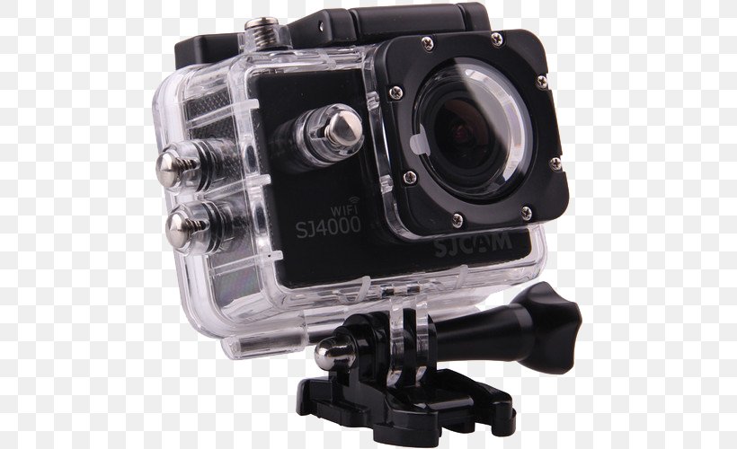 SJCAM SJ4000 Action Camera GoPro Video Cameras, PNG, 500x500px, 4k Resolution, Sjcam Sj4000, Action Camera, Camera, Camera Accessory Download Free