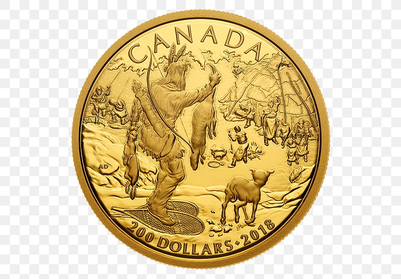 Canada Dollar Coin APMEX Gold, PNG, 570x570px, Canada, Apmex, Canadian Dollar, Canadian Gold Maple Leaf, Coin Download Free