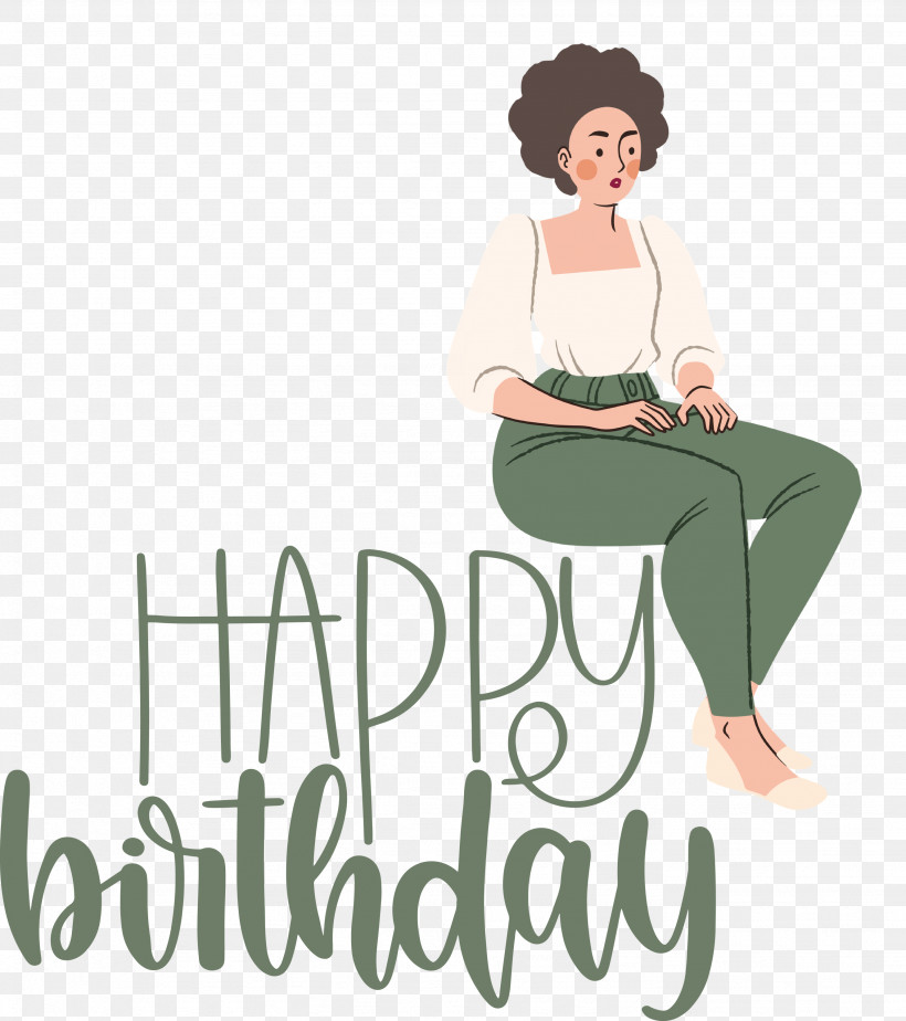 Happy Birthday, PNG, 2661x2999px, Happy Birthday, Behavior, Cartoon, Furniture, Human Download Free