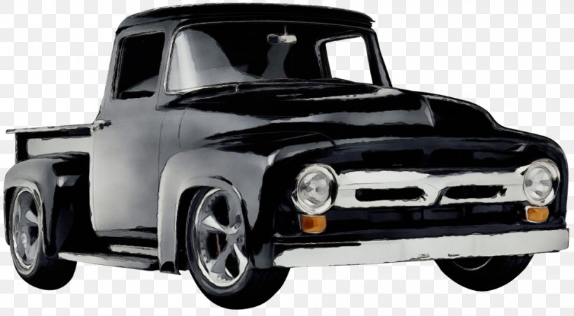 Land Vehicle Car Motor Vehicle Vehicle Pickup Truck, PNG, 1000x552px, Watercolor, Automotive Design, Bumper, Car, Classic Car Download Free