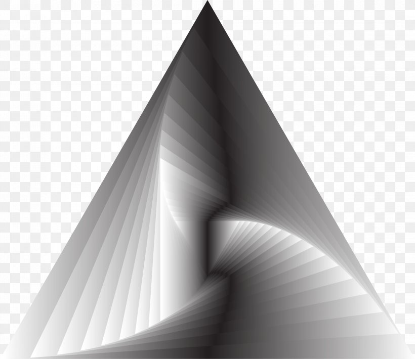 Triangle Line Art Clip Art, PNG, 2292x1985px, Triangle, Architecture, Black And White, Cone, Line Art Download Free