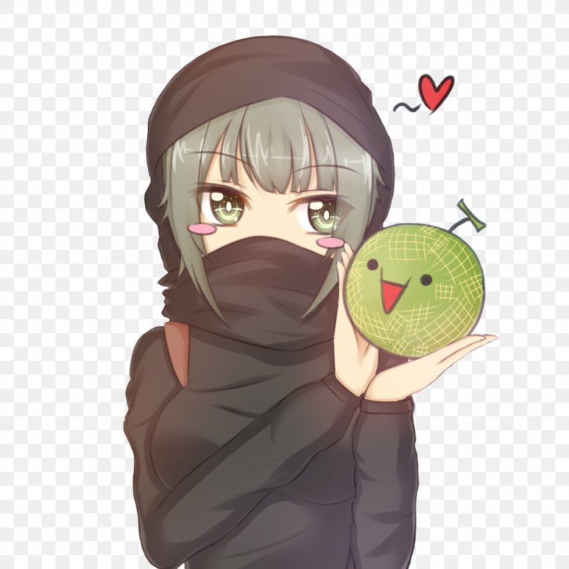 ISIS-chan Islamic State Of Iraq And The Levant Google Bomb Islamic Terrorism Moe, PNG, 1024x1024px, Watercolor, Cartoon, Flower, Frame, Heart Download Free