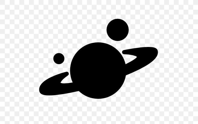 Planet Saturn, PNG, 512x512px, Planet, Artwork, Black, Black And White, Drawing Download Free