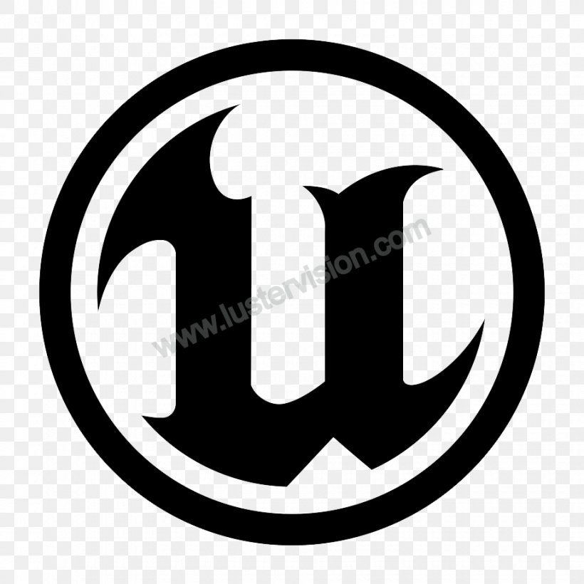 Unreal Engine 4 Unreal Tournament 2004 Game Engine, PNG, 920x920px, Unreal Engine 4, Black And White, Brand, Epic Games, Game Engine Download Free