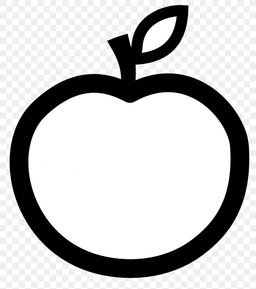 Black And White Apple Clip Art, PNG, 999x1126px, Black And White, Apple, Area, Artwork, Ipod Download Free