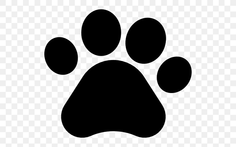 Bulldog Pet Clip Art, PNG, 512x512px, Bulldog, Black, Black And White, Dog, Footprint Download Free
