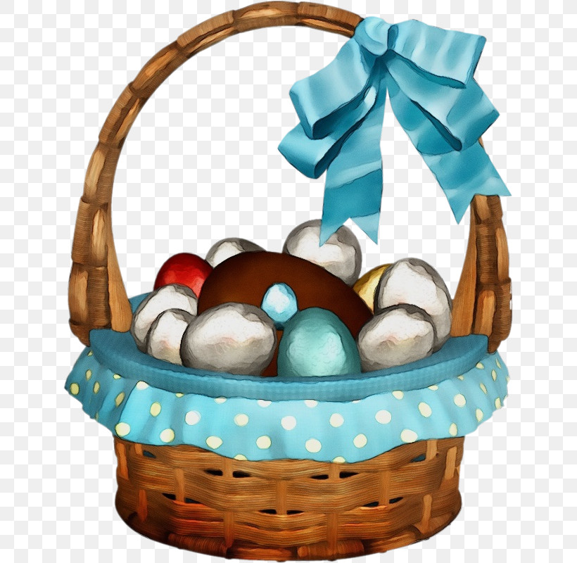 Gift Basket Basket Hamper Easter Home Accessories, PNG, 639x800px, Watercolor, Basket, Easter, Gift Basket, Hamper Download Free