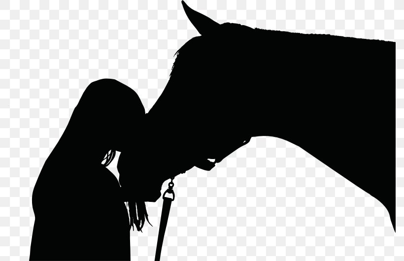 Horse Silhouette Equestrian Female Clip Art, PNG, 787x530px, Horse, Black, Black And White, Bridle, Drawing Download Free