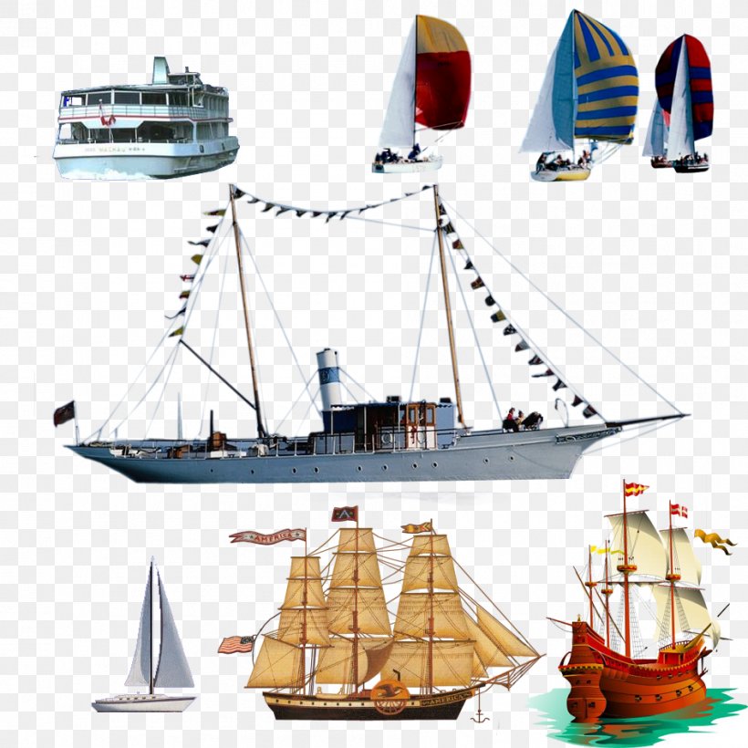Sail Ship Watercraft, PNG, 945x945px, Sail, Baltimore Clipper, Barque, Boat, Brig Download Free