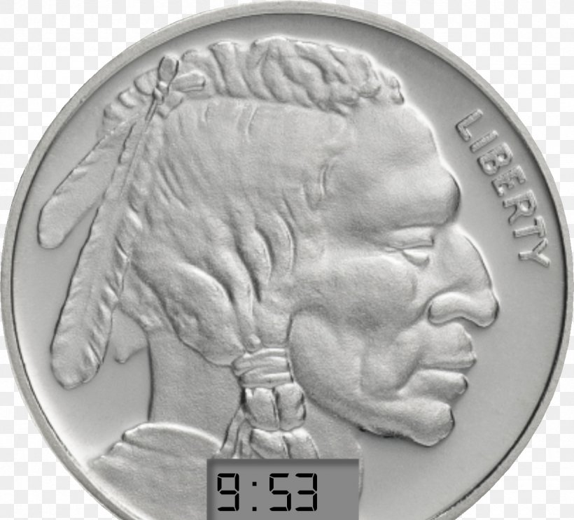 Bullion Coin Bullion Coin Silver Coin, PNG, 1280x1160px, Coin, American Buffalo, Black And White, Bullion, Bullion Coin Download Free