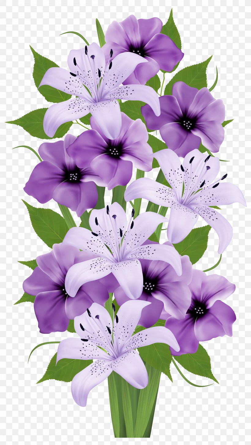 Flower Bouquet Purple Wedding Invitation, PNG, 3577x6334px, Flower Bouquet, Birthday, Color, Cut Flowers, Dendrobium Download Free