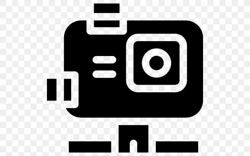 Logo GoPro Electronics, PNG, 512x512px, Logo, Area, Black And White, Brand, Camera Download Free