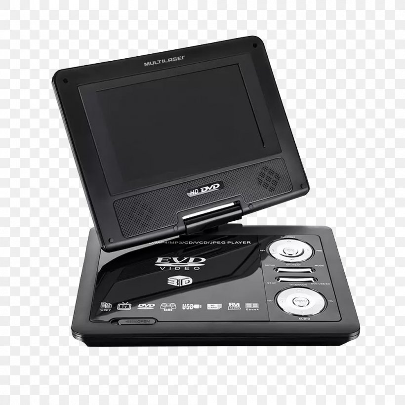 Multilaser DVD Player Vehicle Audio Secure Digital, PNG, 1000x1000px, Multilaser, Display Device, Dvd, Dvd Player, Electronics Download Free