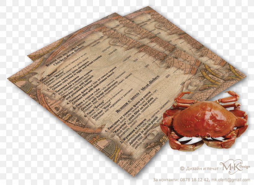 Paper Restaurant Menu Printing Dungeness Crab, PNG, 1063x776px, Paper, Animal Source Foods, Bar, Crab, Decapoda Download Free