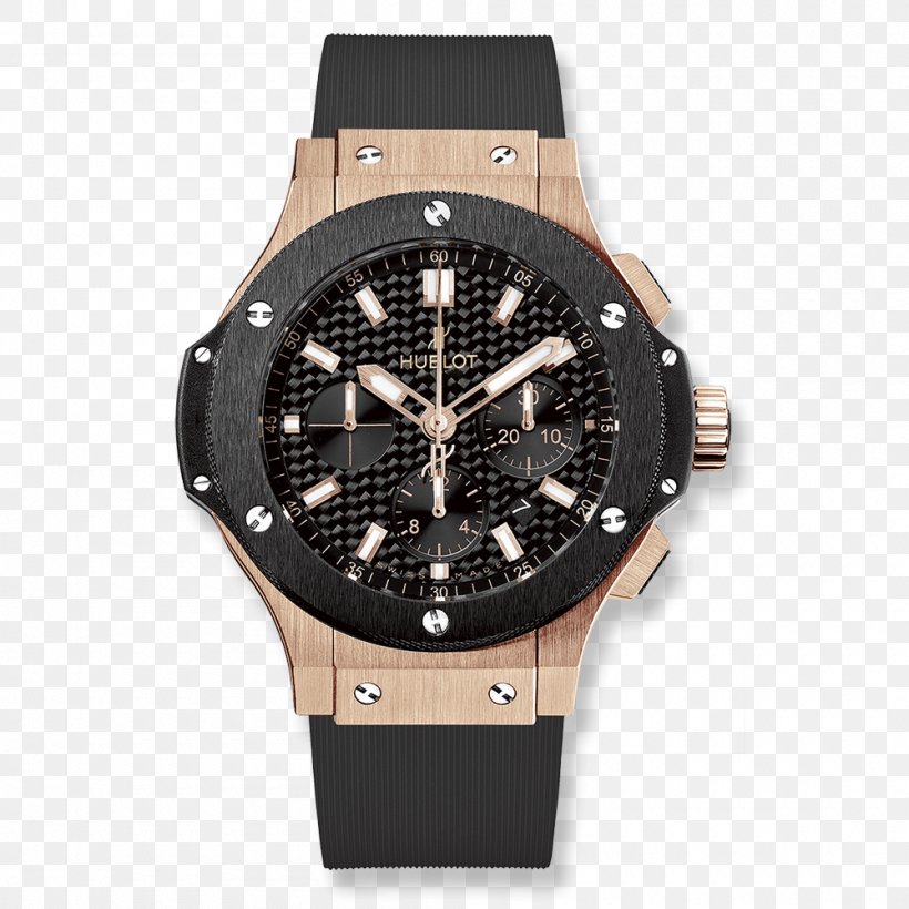 Automatic Watch Hublot Chronograph Gold, PNG, 1000x1000px, Watch, Automatic Watch, Bijou, Brand, Ceramic Download Free