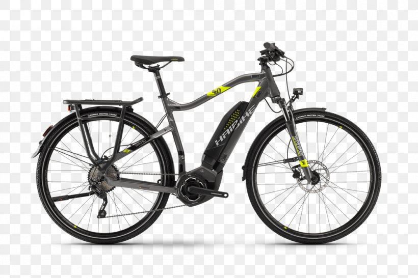 Haibike SDURO HardSeven Electric Bicycle Mountain Bike, PNG, 999x666px, 2018, Haibike, Bicycle, Bicycle Accessory, Bicycle Drivetrain Part Download Free