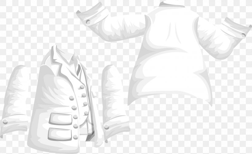 Robe Waistcoat Jacket Clip Art, PNG, 2400x1475px, Robe, Arm, Black And White, Coat, Finger Download Free