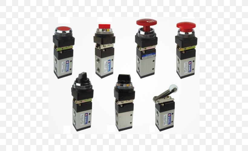 Solenoid Valve Pneumatics, PNG, 500x500px, Valve, Airoperated Valve, Company, Control Valves, Electronic Component Download Free