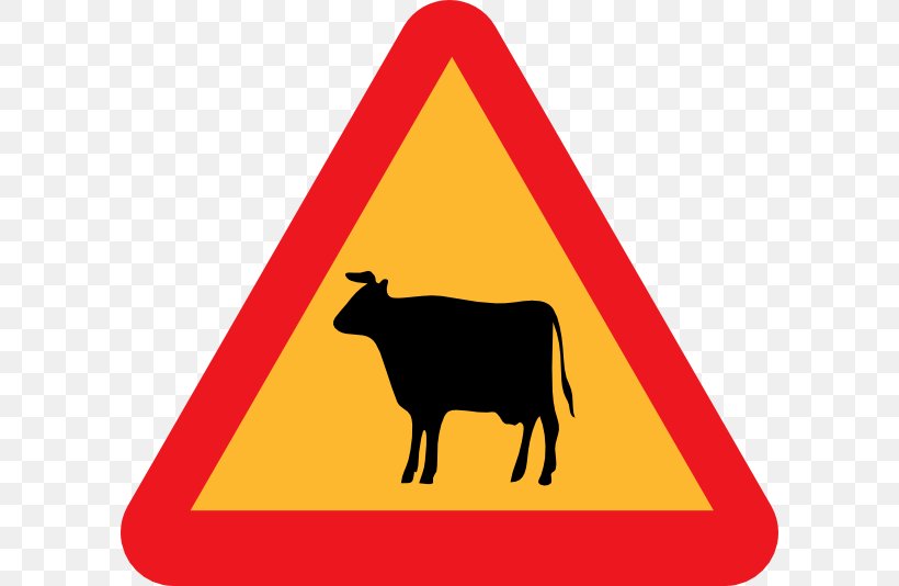 Deer Traffic Sign Stop Sign Clip Art, PNG, 600x534px, Deer, Area, Bull, Cattle Like Mammal, Cow Goat Family Download Free