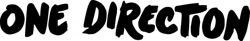 Logo One Direction Font, PNG, 4556x763px, Logo, Black And White, Brand, Liam Payne, Microsoft Word Download Free