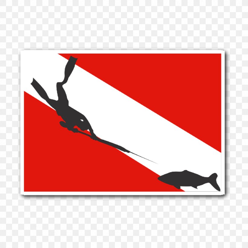 Spearfishing Diver Down Flag Free-diving Scuba Diving Underwater Diving, PNG, 1024x1024px, Spearfishing, Die Cutting, Diver Down Flag, Diving Cylinder, Diving Equipment Download Free