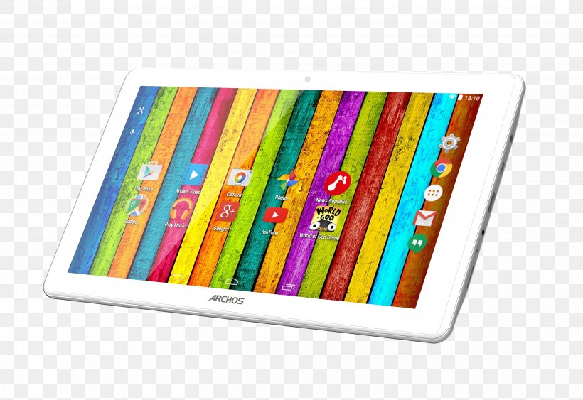 ARCHOS 101d Neon Android Wi-Fi IPad Gigabyte, PNG, 3872x2659px, 16 Gb, Android, Android Kitkat, Archos, Archos 101e Neon Download Free