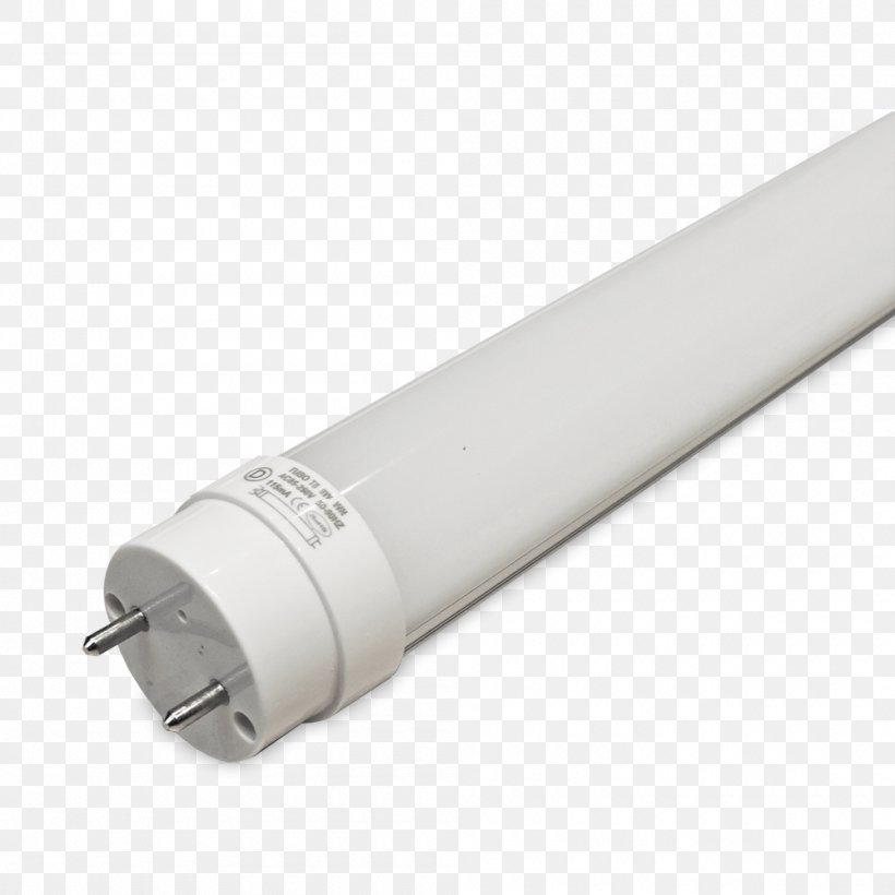LED Tube Light-emitting Diode Lighting Fluorescent Lamp, PNG, 1000x1000px, Led Tube, Blacklight, Ceiling, Color Temperature, Cylinder Download Free