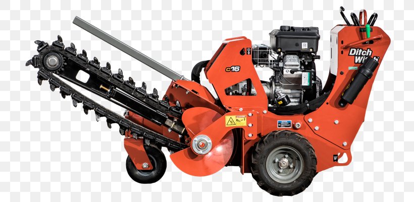 Trencher Ditch Witch Chain Tool, PNG, 746x400px, Trencher, Backhoe, Chain, Chainsaw, Ditch Witch Download Free