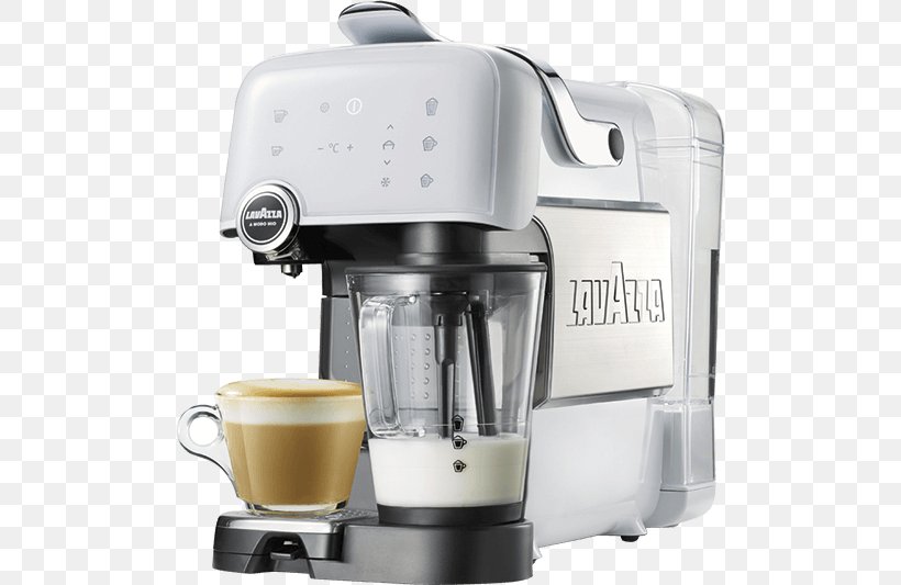 Coffee Latte Espresso Cappuccino Lavazza A Modo Mio Fantasia, PNG, 500x533px, Coffee, Blender, Cappuccino, Coffeemaker, Drip Coffee Maker Download Free