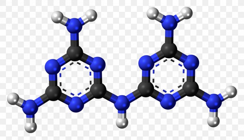 Melamine Nitrogen Biuret Molecule Chemical Compound, PNG, 1200x691px, 135triazine, Melamine, Ammonia, Atom, Ballandstick Model Download Free