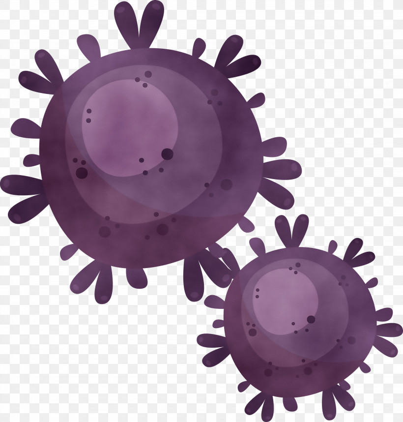 Purple Violet, PNG, 2867x3000px, Coronavirus, Corona, Covid, Paint, Purple Download Free