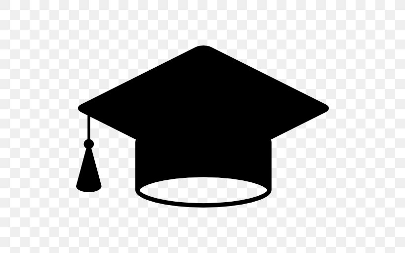 Graduation Hat, PNG, 512x512px, Computer Software, Black, Black And White, Education, Graduation Ceremony Download Free