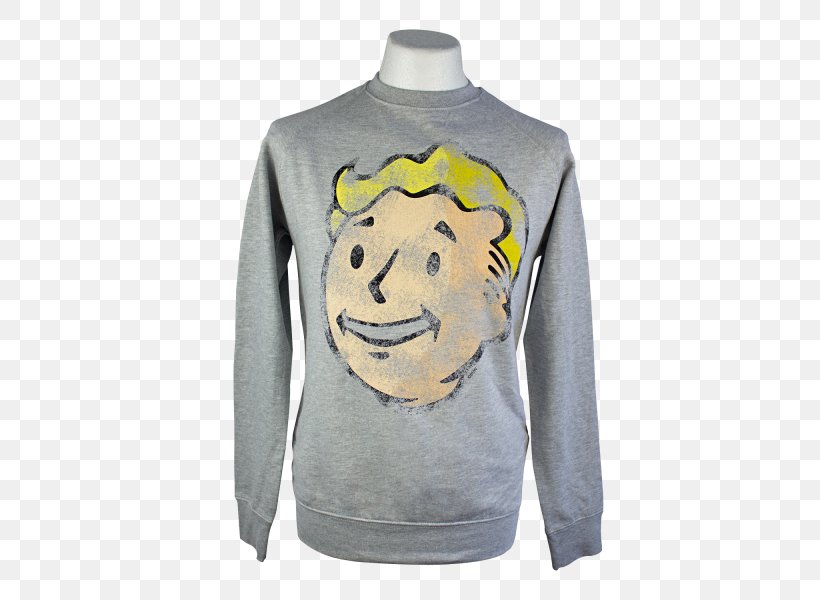 Long-sleeved T-shirt Hoodie Fallout 4, PNG, 600x600px, Longsleeved Tshirt, Bluza, Clothing, Fallout, Fallout 4 Download Free