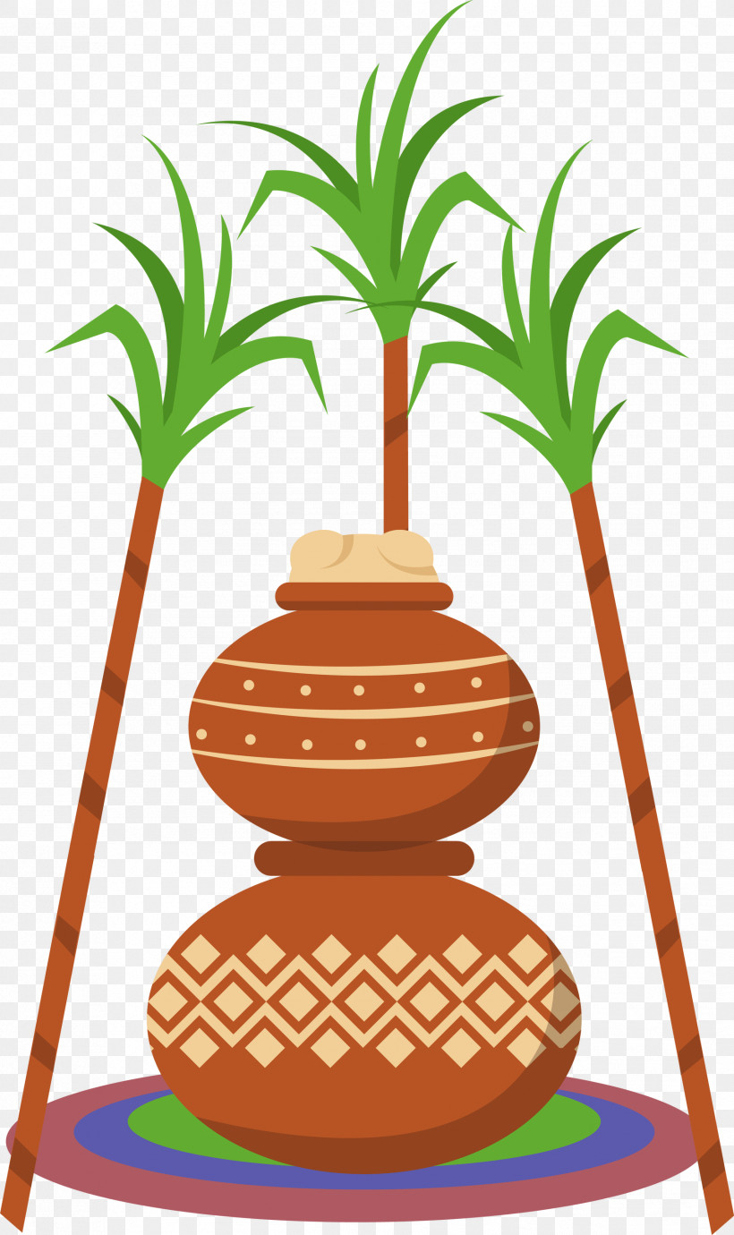 Pongal, PNG, 1782x3000px, Pongal, Arecales, Flowerpot, Geometry, Line Download Free